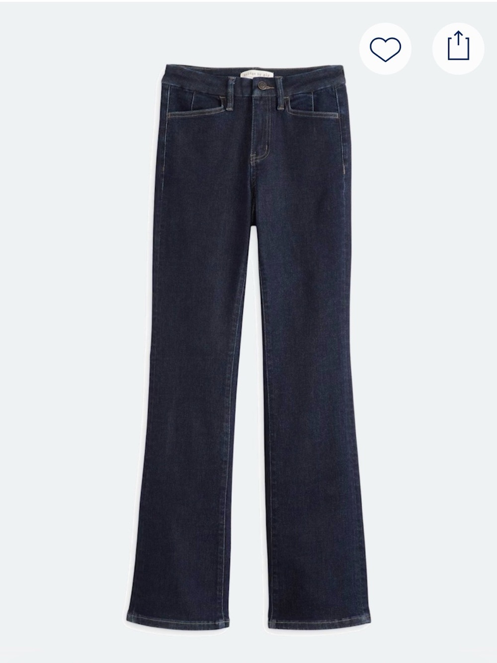 Bridge by Gly Seamless waistband boot cut jeans
